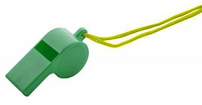Píšťalka plast so šnúrkou WS222
