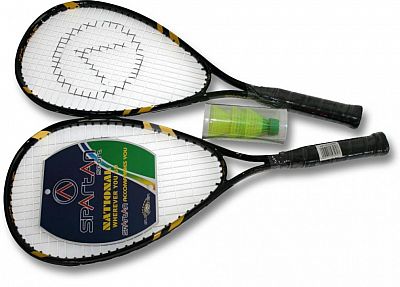 Speedminton SET 53580 SPARTAN farba čierno / žltá