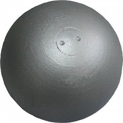 Guľa atletická TRAINING 6 kg SEDCO strieborná