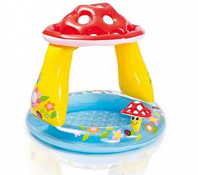 Detský bazénik Intex 57114 muchotrávka 85 x 85 x 89 cm
