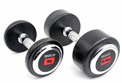 Jednoručná činka SEDCO pevná - STUDIO PROFI DELUXE