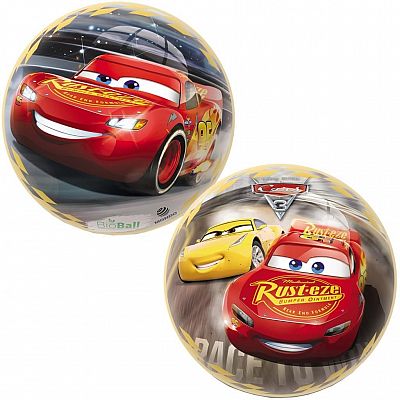 Lopta detská BIOBALL MONDO CARS RED 230 mm