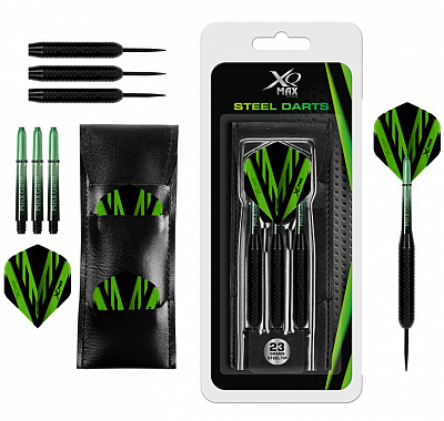 Šípky XQ MAX Steel Black Coated 23g