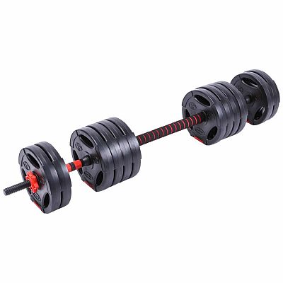 Činky nakladacie spojovacie P2I HYBRID - sada 2x15 kg / 1x30 kg