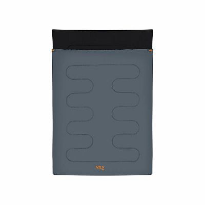 Dvojosobový spací vak NILS Camp NC2001 sivý