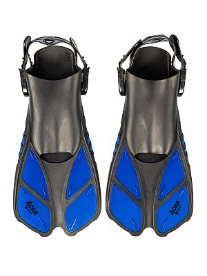 ACRA potápačské plutvy F618, krátke, modré 42-47