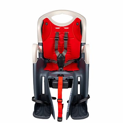 BELLELLI TIGER Detská sedačka na bicykel EASY DREAM polohovateľná, šedá