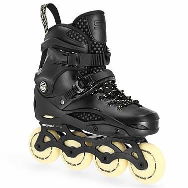 Spokey FREESPO Freeskate kolieskové korčule, čierne, veľ. 42/43