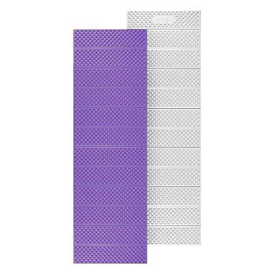 Skladacia penová karimatka NILS Camp NC1768 s reflexnou vrstvou fialová