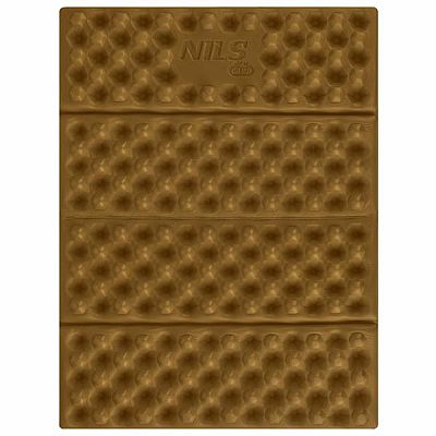 Skladacie penové sedátko s reflexnou vrstvou NILS Camp NC17105 hnedé