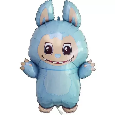 Foliový balonek Labubu modrý 80 cm