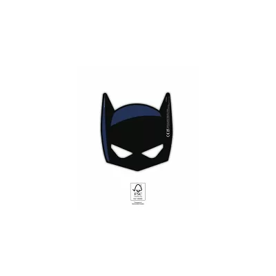 Maska papierová - Batman 6ks