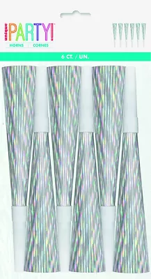 Rúrky holografické, 6ks