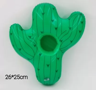 Nafukovací držák na nápoje Kaktus