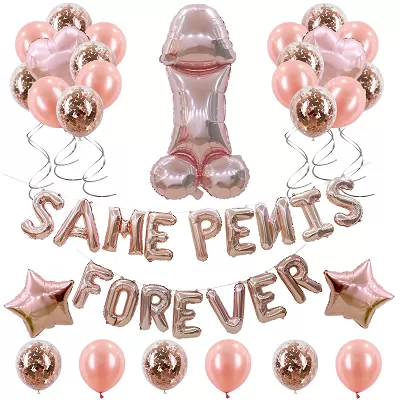 Súprava na rozlúčku so slobodou - penis
