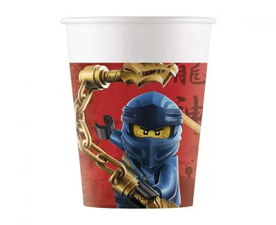 EKO Papierové kelímky Lego Ninjago - 8 ks