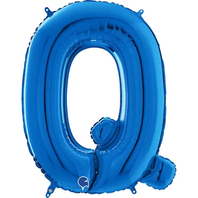 Písmeno modré Q (66cm, 26")