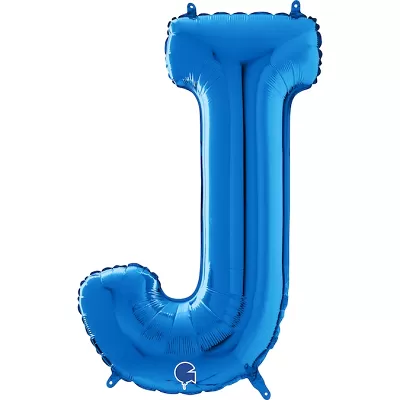 Písmeno modré J (66cm, 26")