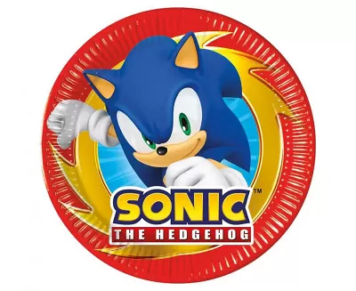 Papierové taniere Sonic, Next Generation 20 cm - 8 ks