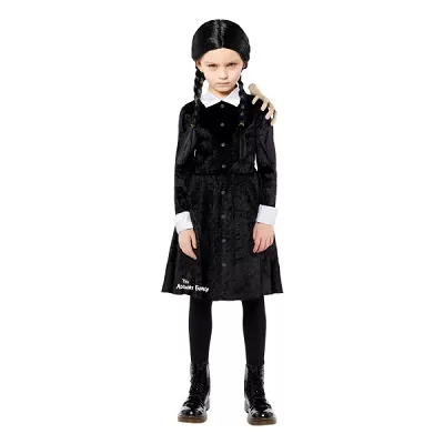 Detský kostým Wednesday - Addams Family