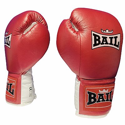 Boxerské rukavice BAIL PROFI METALIC 04, Koža