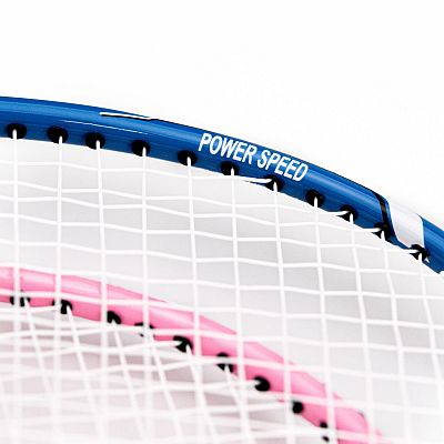 Acra bedmintonový set 2 Alu rakety a 2 loptičky