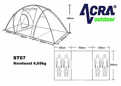 Stan rodinný pre 4 osoby ST07