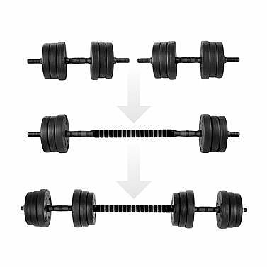 Spokey PONDUS 20 Multifunctional dumbbell loading set, 20 kg