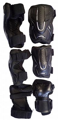 Súprava závodných chráničov na kolieskové korčule CS204 - vel. L