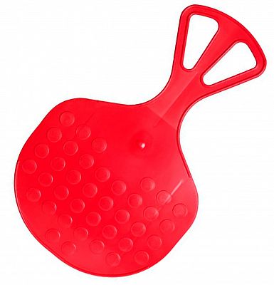 Plastový kĺzak Mrazík červený A2030