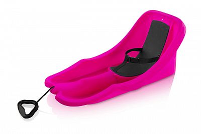 Baby rider bob plastový ružový