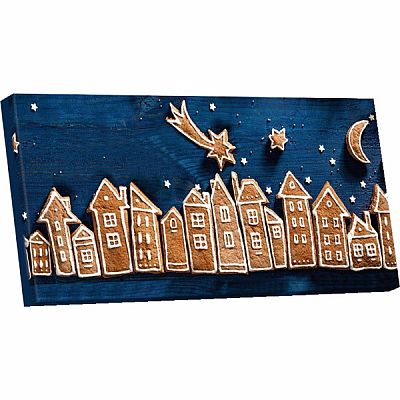 Mléčná čokoláda Perníkové domečky