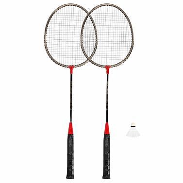 Spokey BADMNSET1 Súprava na bedminton - 2 rakety, košíček, obal