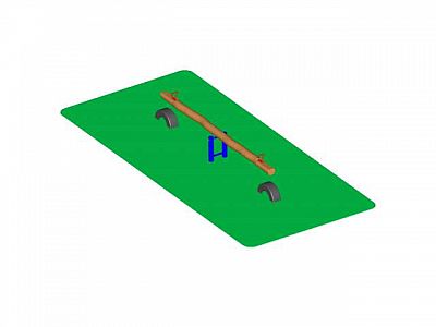DHA01 - Vahadlová hojdačka dvojmiestna