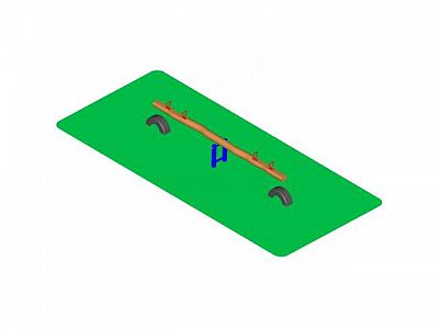 DHA 01 - Vahadlová hojdačka štvormistná