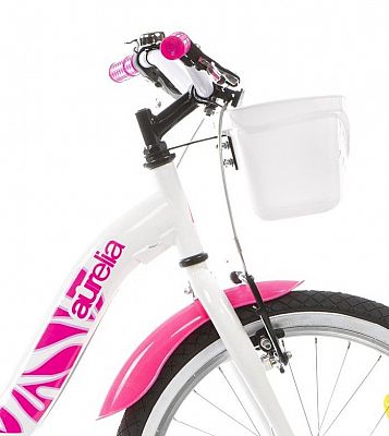 Dino bikes Dievčenské kolo 204R biele 20" 2022