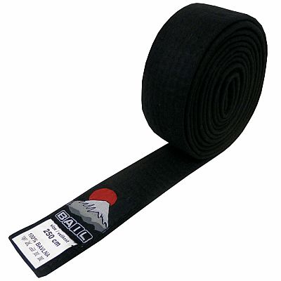 Karate opasok BAIL ČIERNY, Bavlna