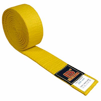 Karate opasok BAIL ŽLTÝ, Bavlna