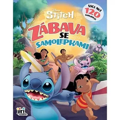 Zábava se samolepkami Stitch