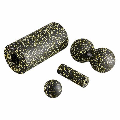 Masážna sada HMS FSBM04 čierno-žltá