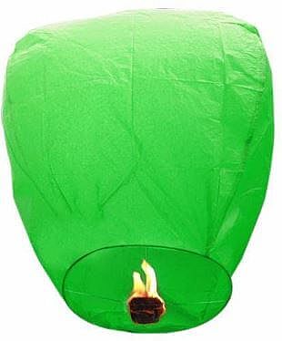 Lampion štěstí zelený