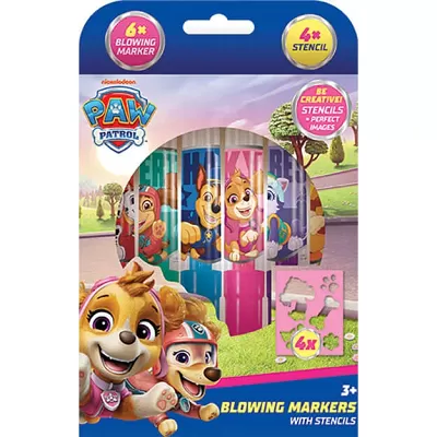 Foukací fixy Tlapková Patrola - Skye a Everest