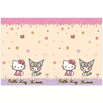 Plastový ubrus Hello Kitty a Kuromi 120 x 180 cm