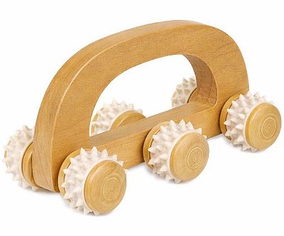 Masážny lunochod drevený - vozítko