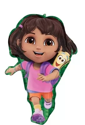 Fóliový balónik Dora cestovateľka 50 x 78 cm