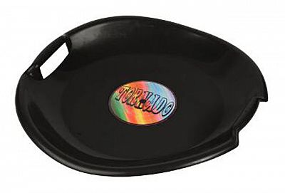 Tornádo tanier sánkovací - čierny