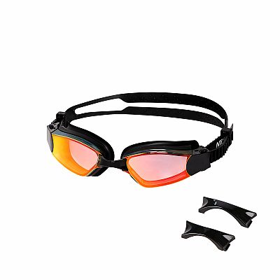Plavecké okuliare NILS Aqua NQG660MAF Racing oranžové