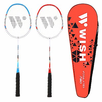 Súprava rakiet na bedminton WISH Alumtec 780K
