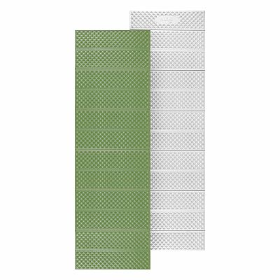 Skladacia penová karimatka NILS Camp NC1768 s reflexnou vrstvou zelená