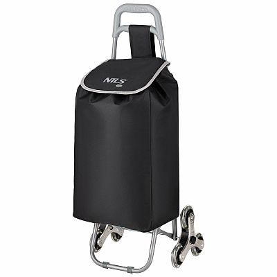 Nákupná taška na kolieskach NILS Camp NC17206 40L čierna